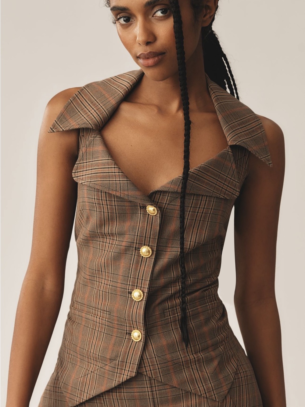 Maeve Collared Vest